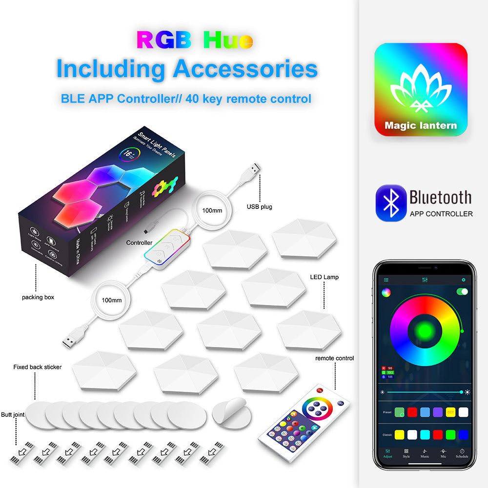 Hexagonal Quantum Lamp