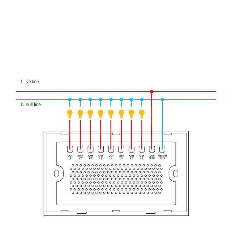 Smart Touch Light Wall Switch Interruptor Glass Panel