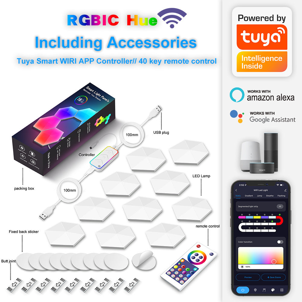 Hexagonal Quantum Lamp