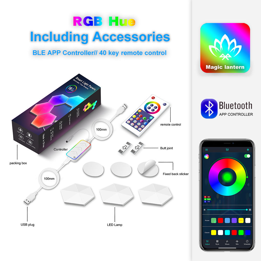 Hexagonal Quantum Lamp