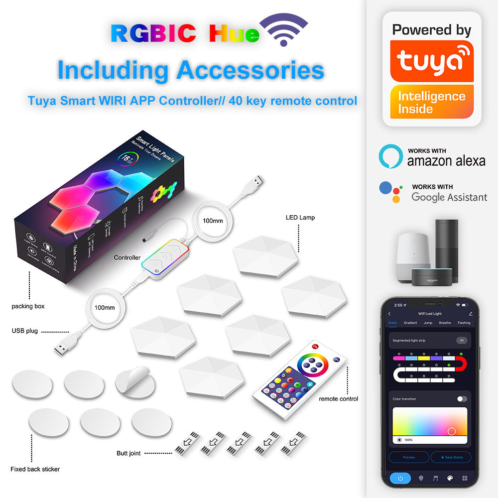 Hexagonal Quantum Lamp