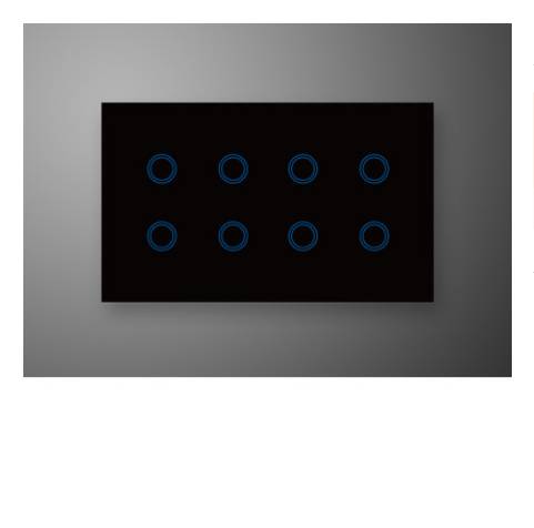 Smart Touch Light Wall Switch Interruptor Glass Panel