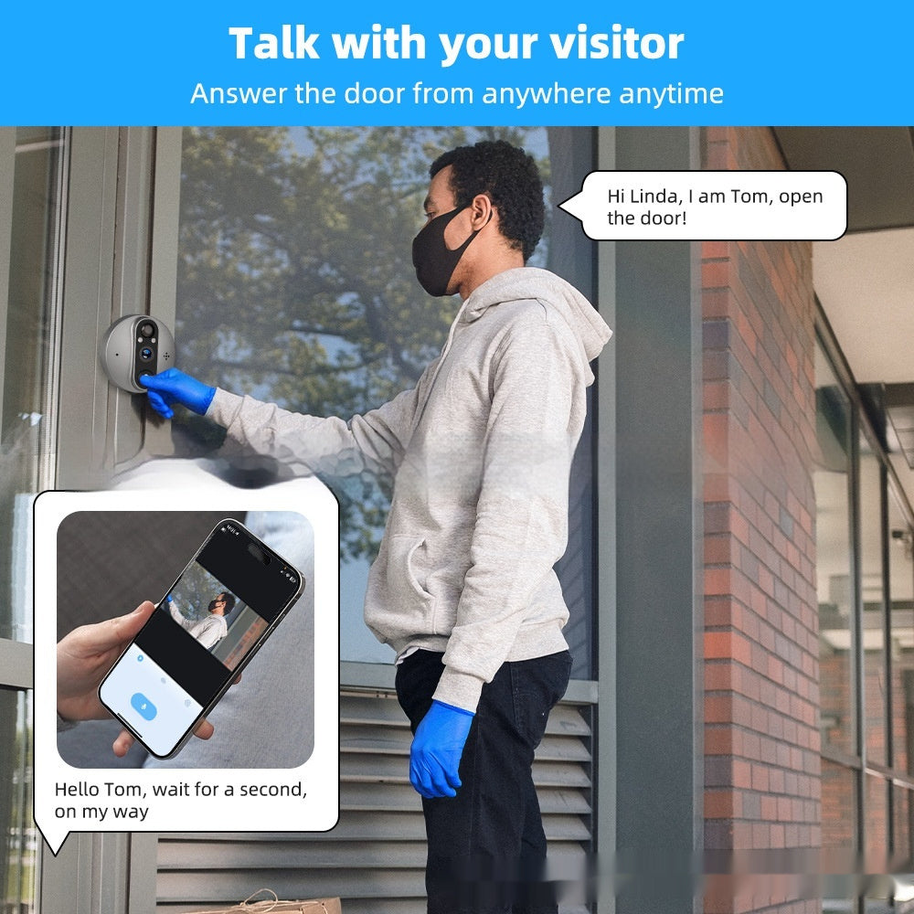 Night Vision Doorbell Viewer