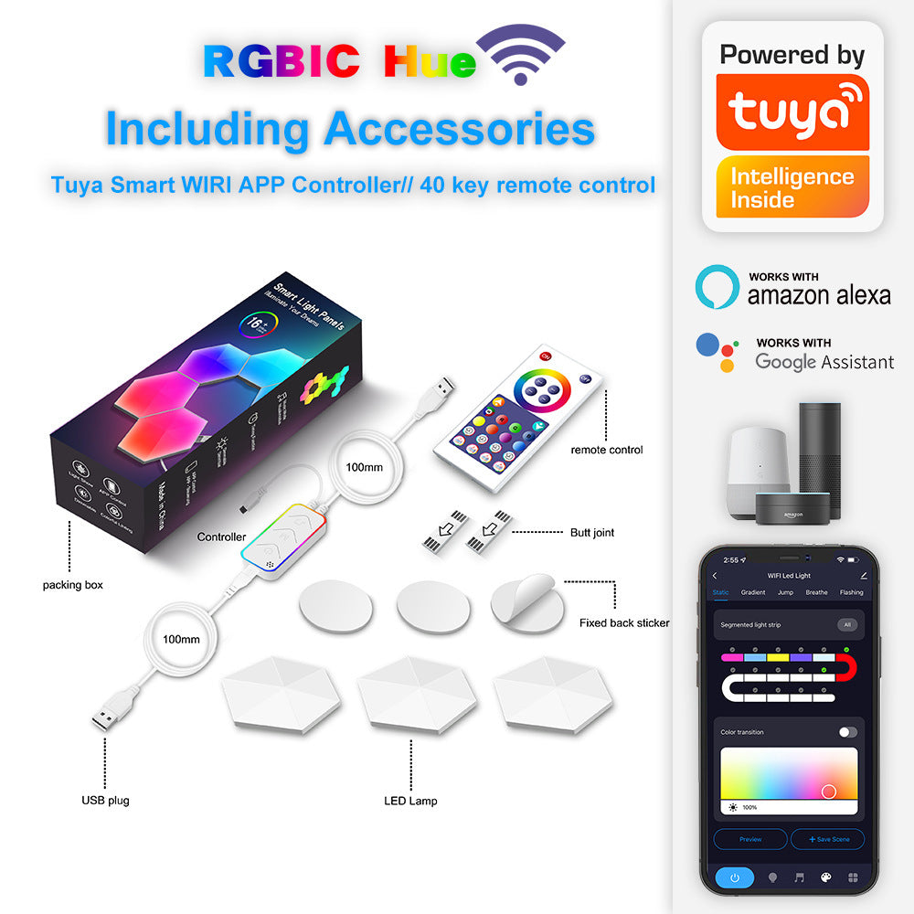 Hexagonal Quantum Lamp